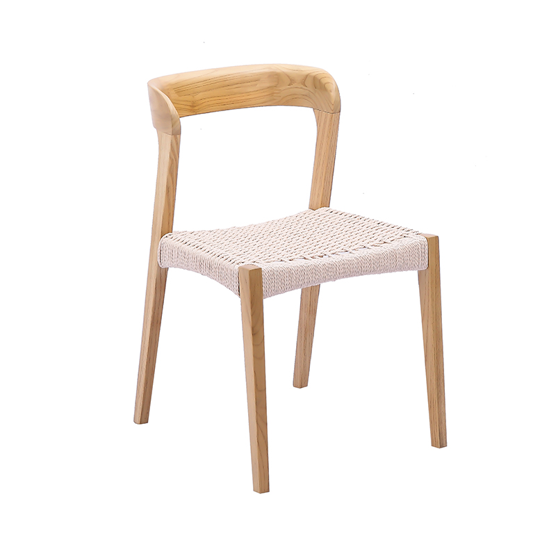 Håndvevd Base Wood Stol